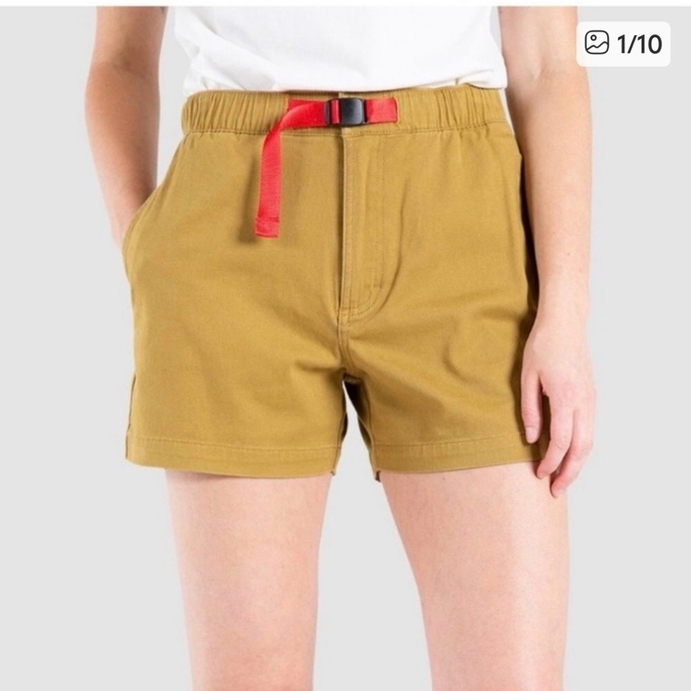 Topo Designs Mountain Shorts In Khaki